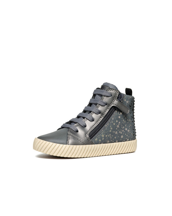 Geox Sneaker »J MIRROLESS GIRL«, Schnürboots mit Warmfutter